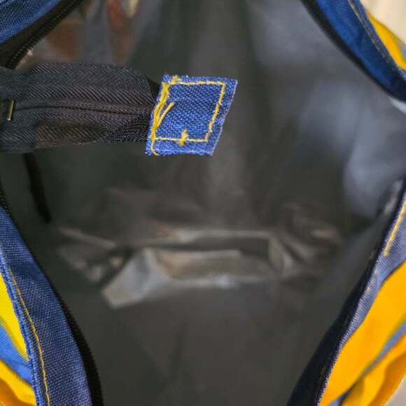 Tommy Bahama Insulated Large Cooler Bag Beach Tote Tropical Blue Green Yellow - Picture 3 of 8